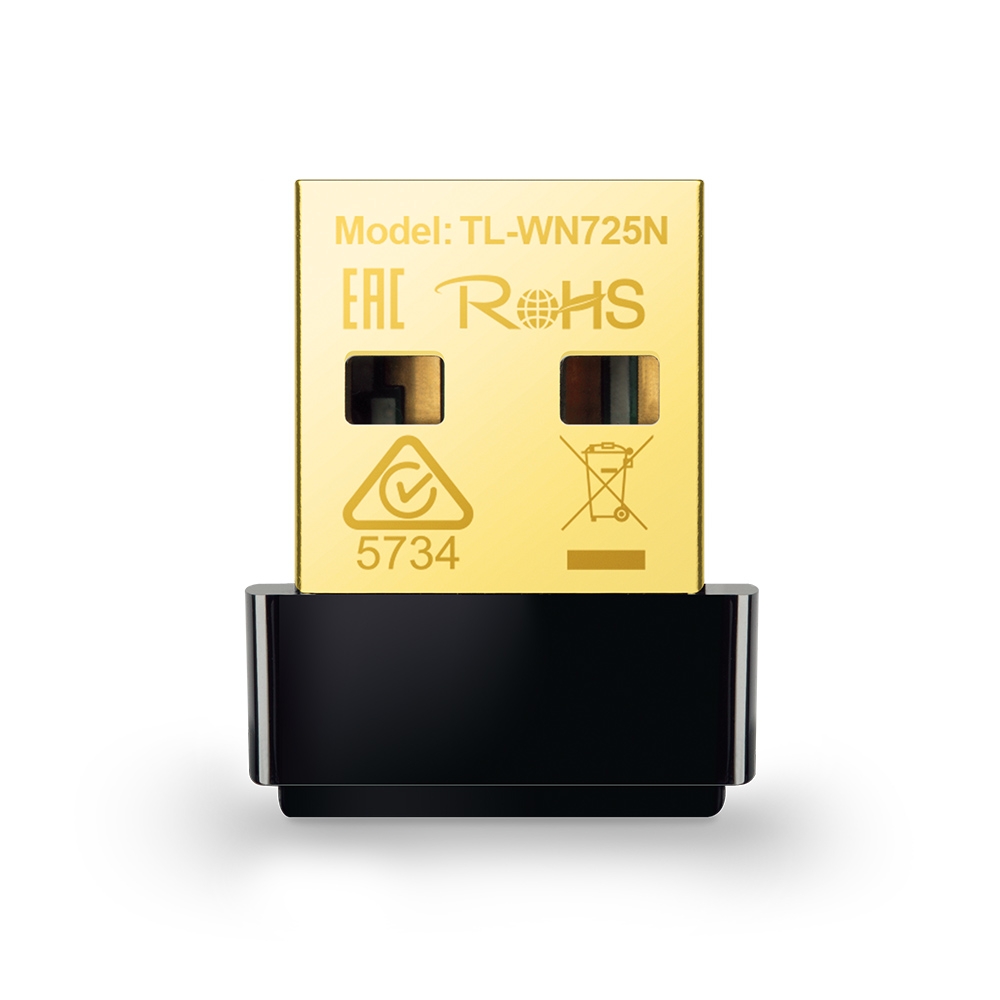 ADAPTADOR TP-LINK NANO USB 150Mbps / TL-WN725N