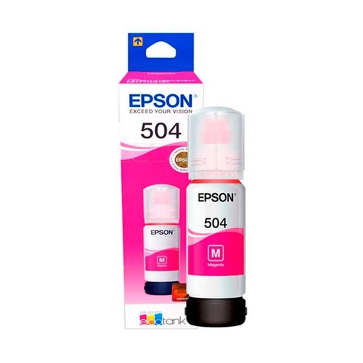 [P011] BOTELLA DE TINTA EPSON T504-MAGENTA